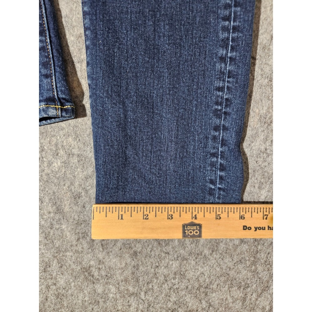 Flint and Tinder Jeans Women 32x30 Blue Slim Fit Candiani Denim - Picture 5 of 9